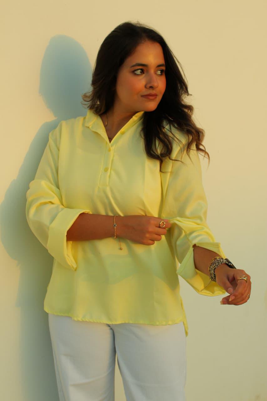Butter Yellow chemise